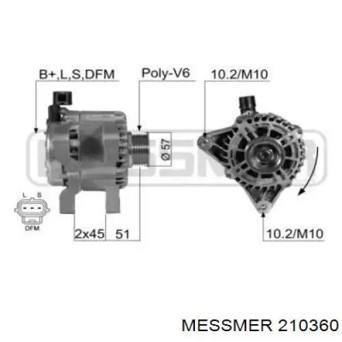 210360 Messmer генератор
