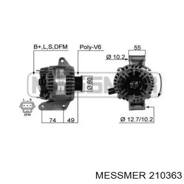 210363 Messmer генератор