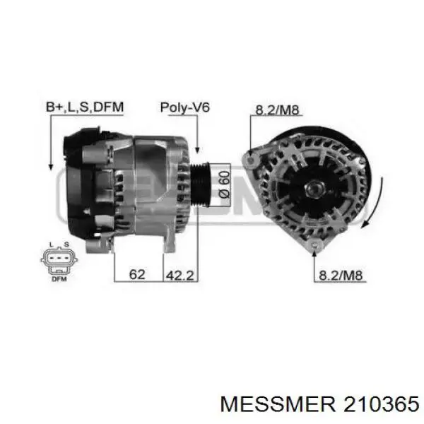 210365 Messmer генератор