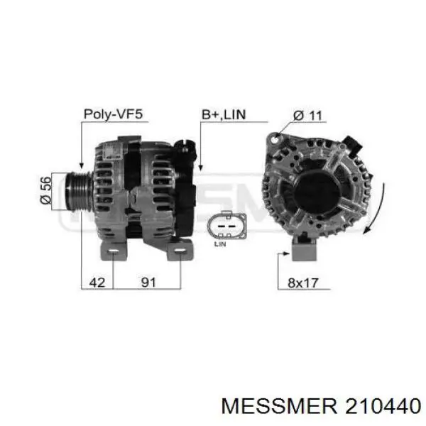 210440 Messmer генератор
