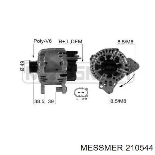 210544 Messmer генератор