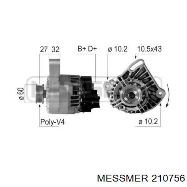 210756 Messmer генератор