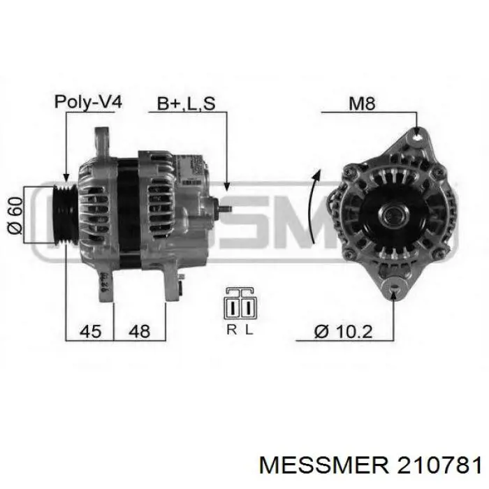 Генератор 210781 Messmer