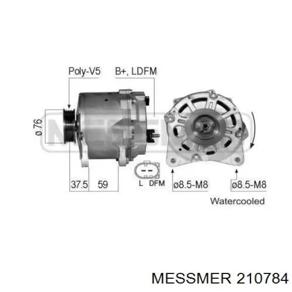 210784 Messmer генератор