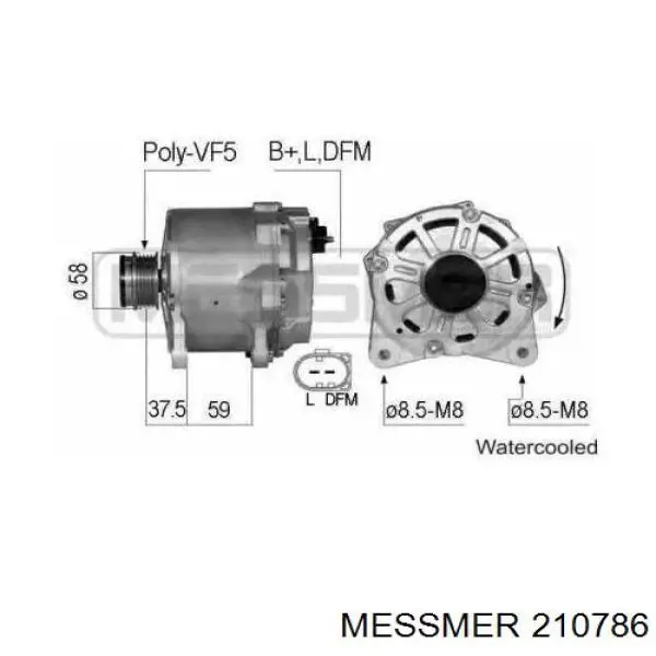 Генератор 210786 Messmer