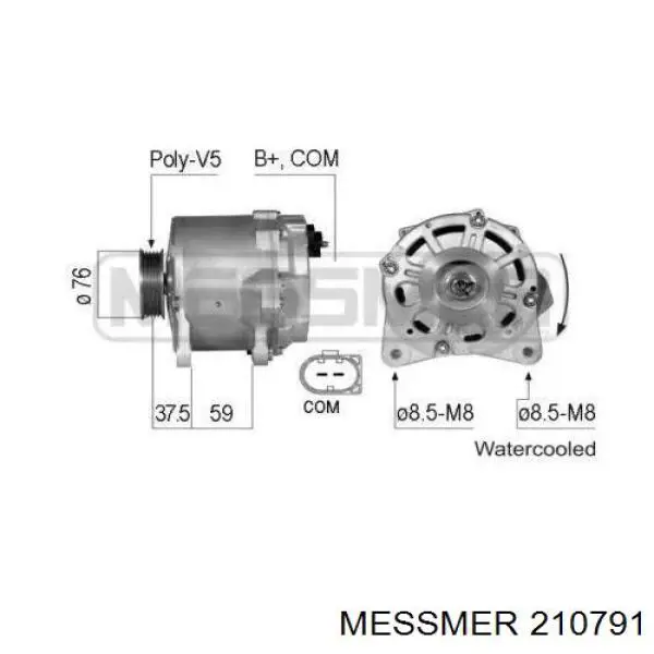 210791 Messmer генератор
