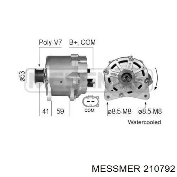 210792 Messmer генератор