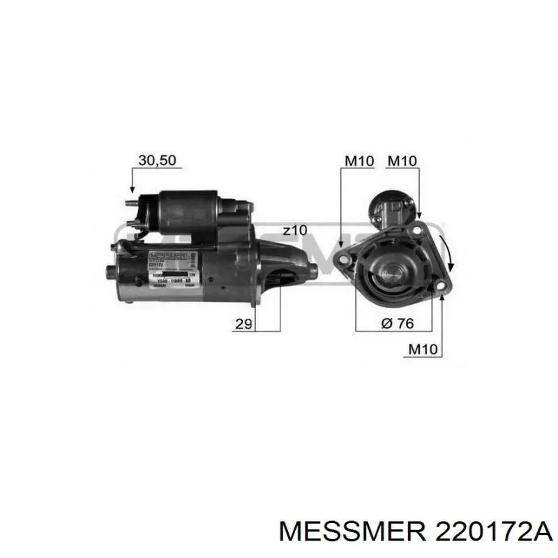 220172A Messmer стартер