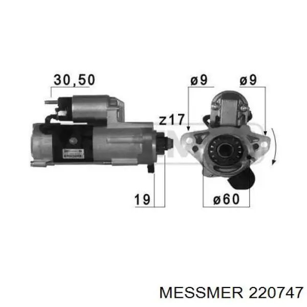 Купить 220747 ERA Стартер