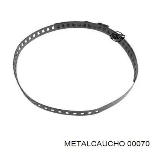 00070 Metalcaucho хомут стяжной металлический, универсальный