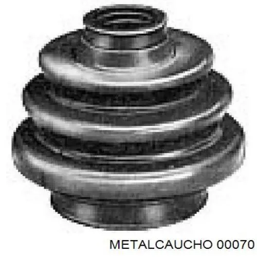 Хомут стяжной металлический, универсальный 00070 Metalcaucho