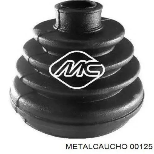 Compre 00125 Metalcaucho Bota de proteção do mecanismo de direção (de cremalheira)
