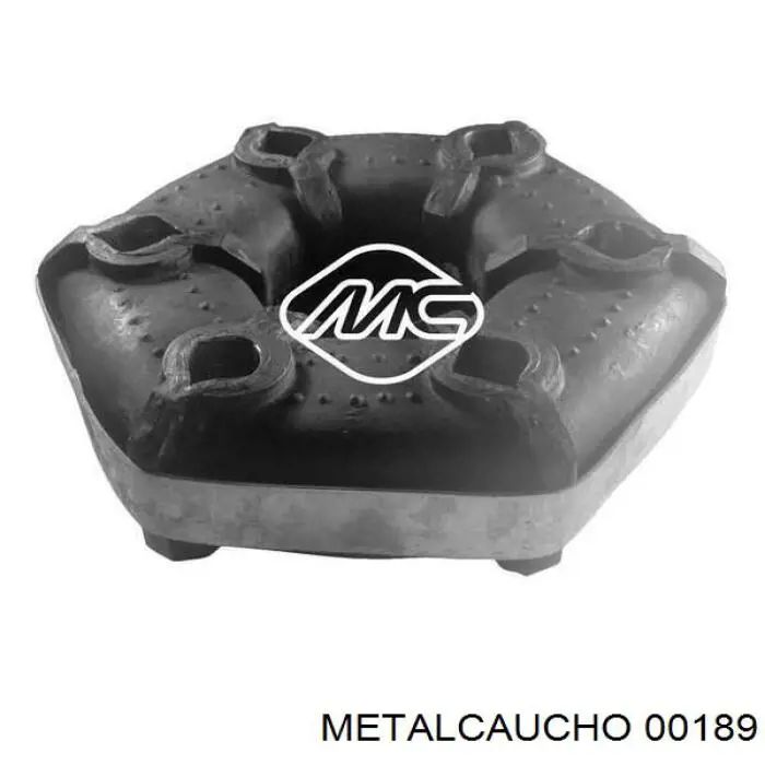 00189 Metalcaucho муфта кардана эластичная передняя