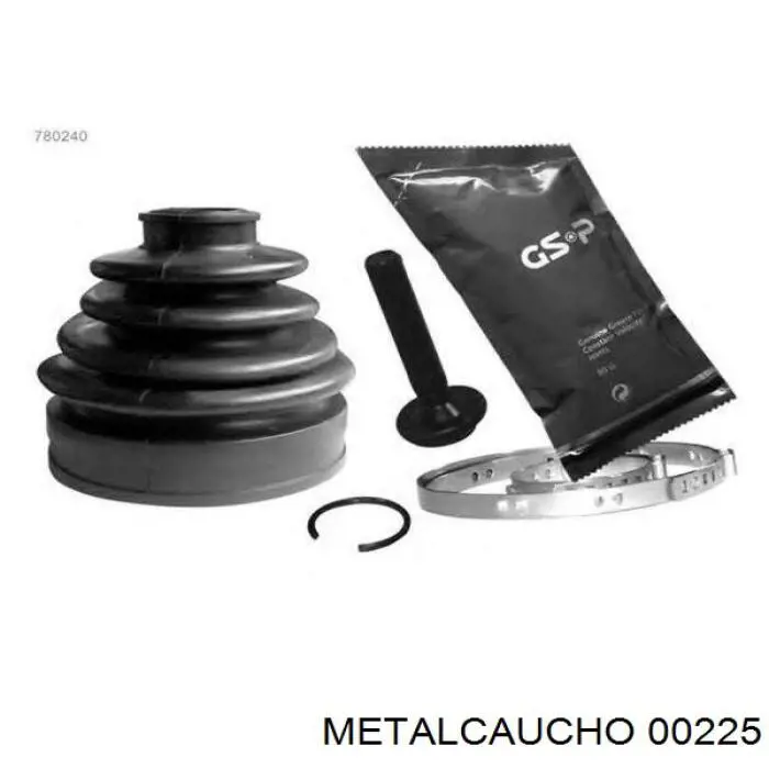 Купить 00225 Metalcaucho Пыльник гранаты наружный, передний