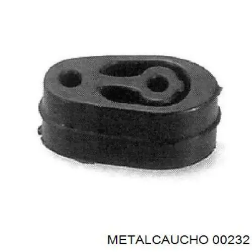 00232 Metalcaucho подушка крепления глушителя