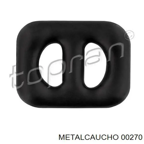 00270 Metalcaucho подушка крепления глушителя