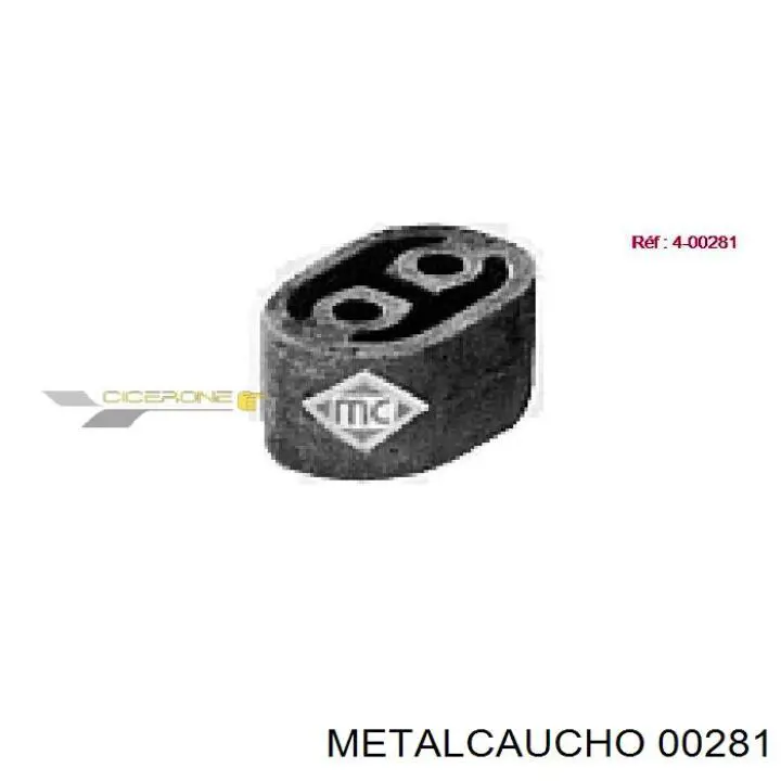  00281 Metalcaucho