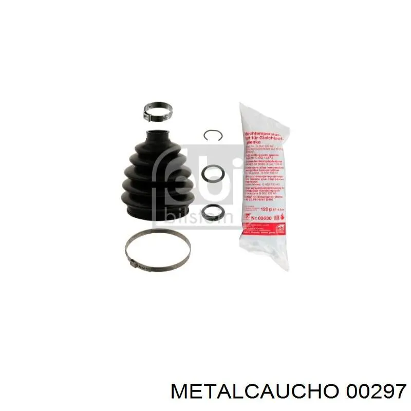 Пыльник ШРУСа передней полуоси наружный Metalcaucho 00297