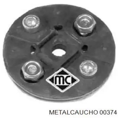 Муфта рулевого кардана 00374 Metalcaucho