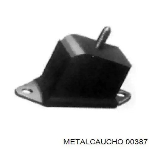 Правая подушка двигателя 00387 Metalcaucho