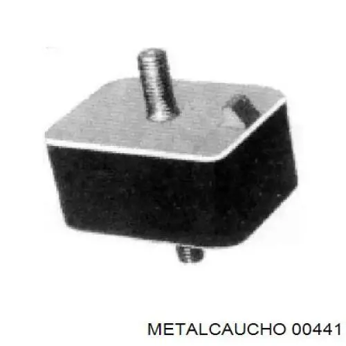 Soporte motor izquierdo 00441 Metalcaucho