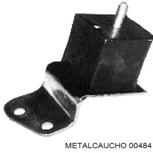 Soporte motor izquierdo 00484 Metalcaucho
