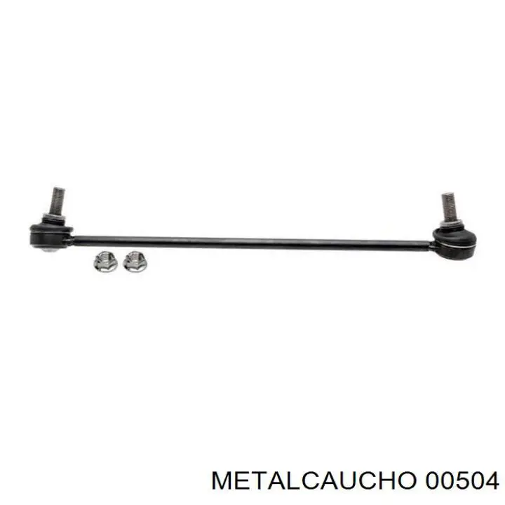 00504 Metalcaucho подушка (опора двигателя левая нижняя)