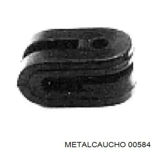 00584 Metalcaucho подушка крепления глушителя