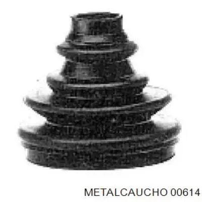 00614 Metalcaucho пыльник шруса передней полуоси наружный