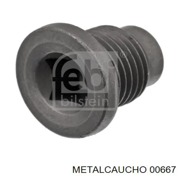 Пробка піддона двигуна 00667 Metalcaucho