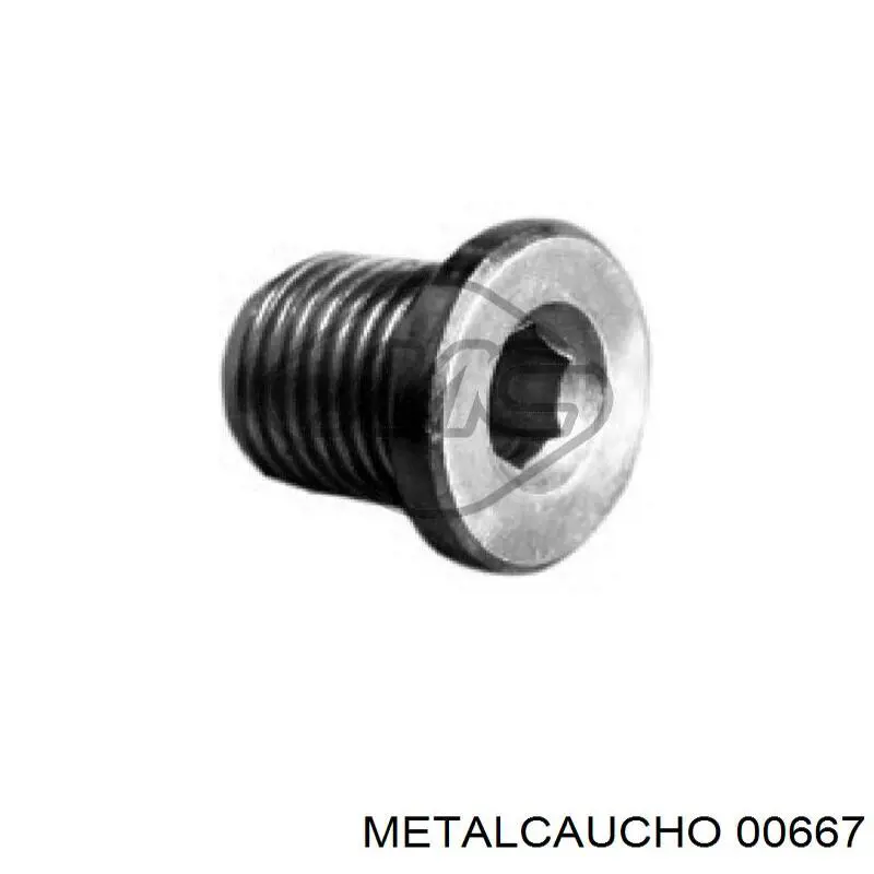 Купить 00667 Metalcaucho Пробка поддона двигателя