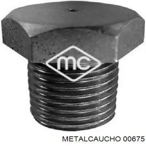00675 Metalcaucho пробка поддона двигателя