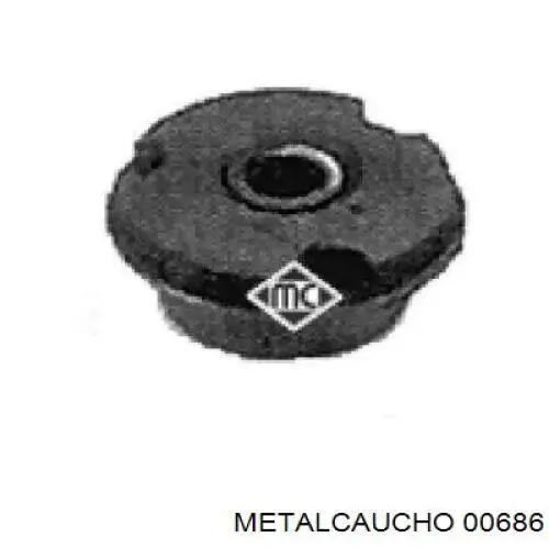 Сайлентблок переднего нижнего рычага 00686 Metalcaucho