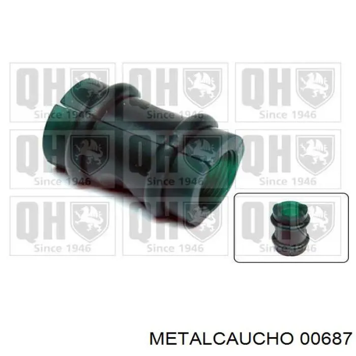 Купить 00687 Metalcaucho Втулки переднего стабилизатора