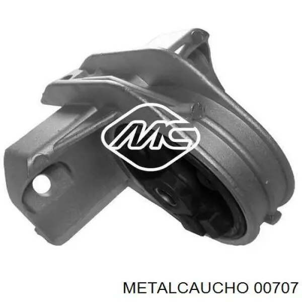 Soporte de motor trasero 00707 Metalcaucho