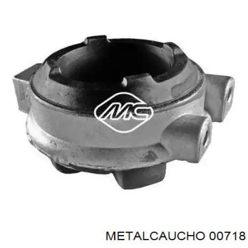 00718 Metalcaucho подушка трансмиссии (опора коробки передач)
