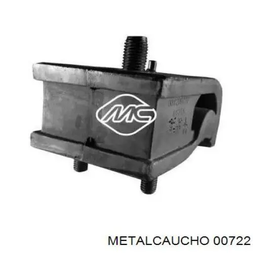 00722 Metalcaucho подушка трансмиссии (опора коробки передач)