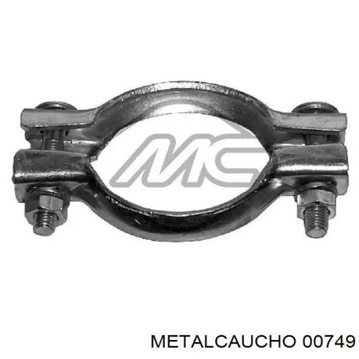 Хомут глушителя 00749 Metalcaucho