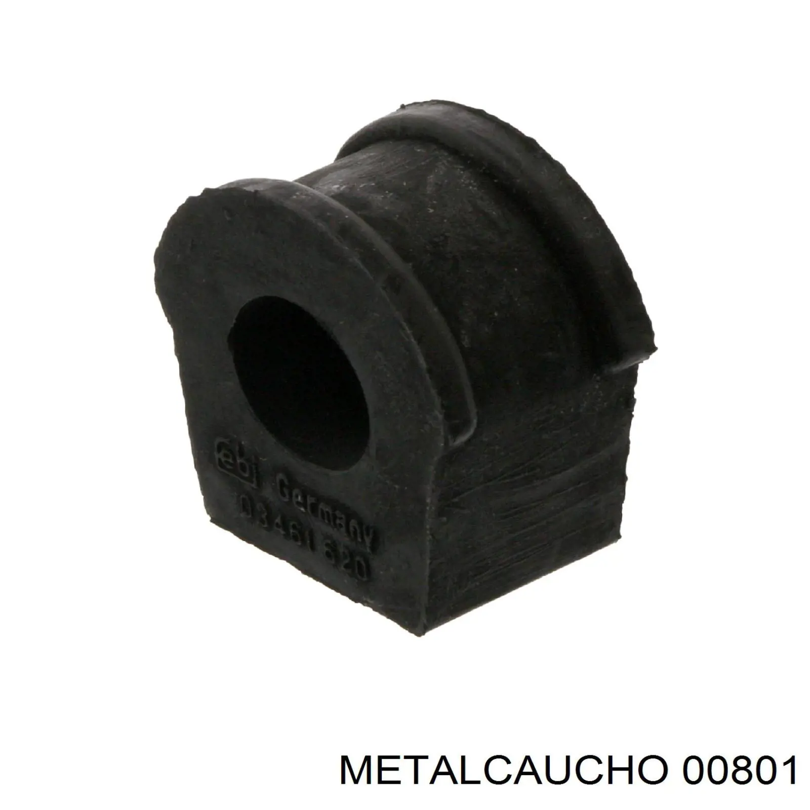 00801 Metalcaucho втулка стабилизатора переднего наружная