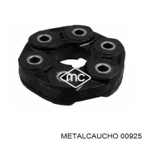 00925 Metalcaucho муфта кардана эластичная передняя/задняя