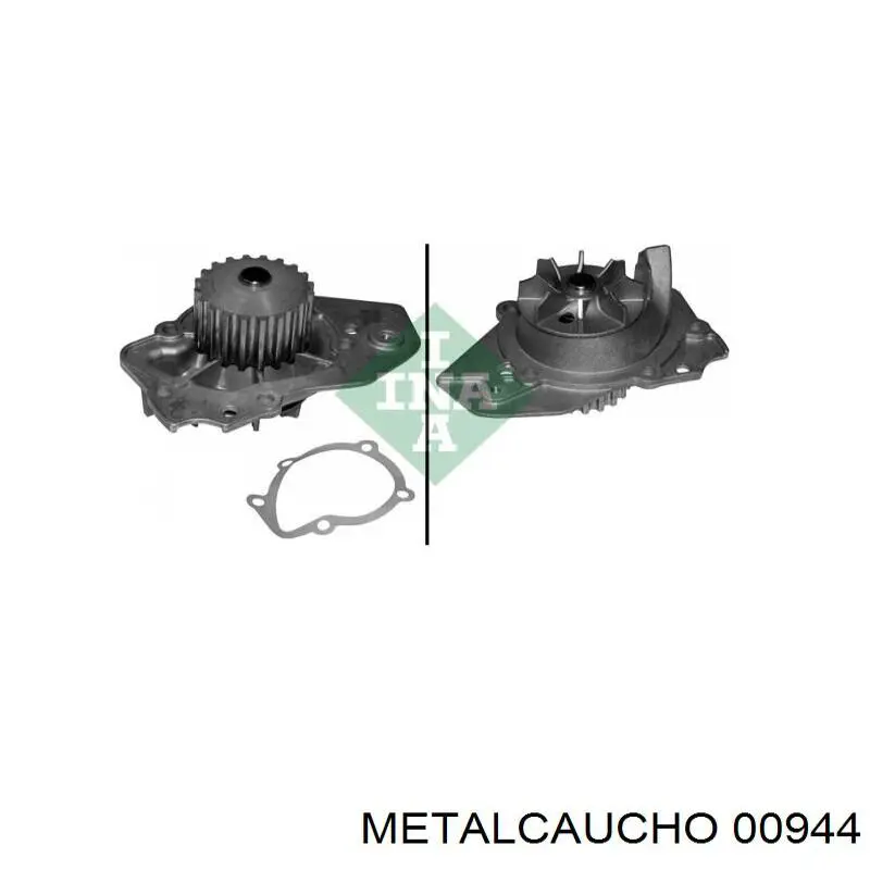 Клапан амортизатора Metalcaucho 00944