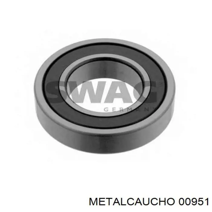 Муфта подвесного подшипника карданного вала Metalcaucho 00951