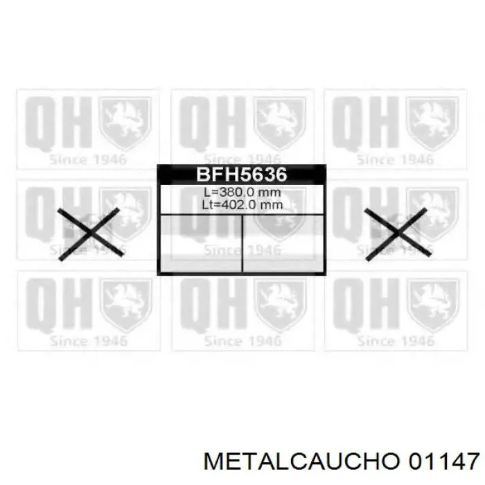 Пыльник шарнира угловых скоростей внутренний передний Metalcaucho 01147 цена, от 8.27 USD