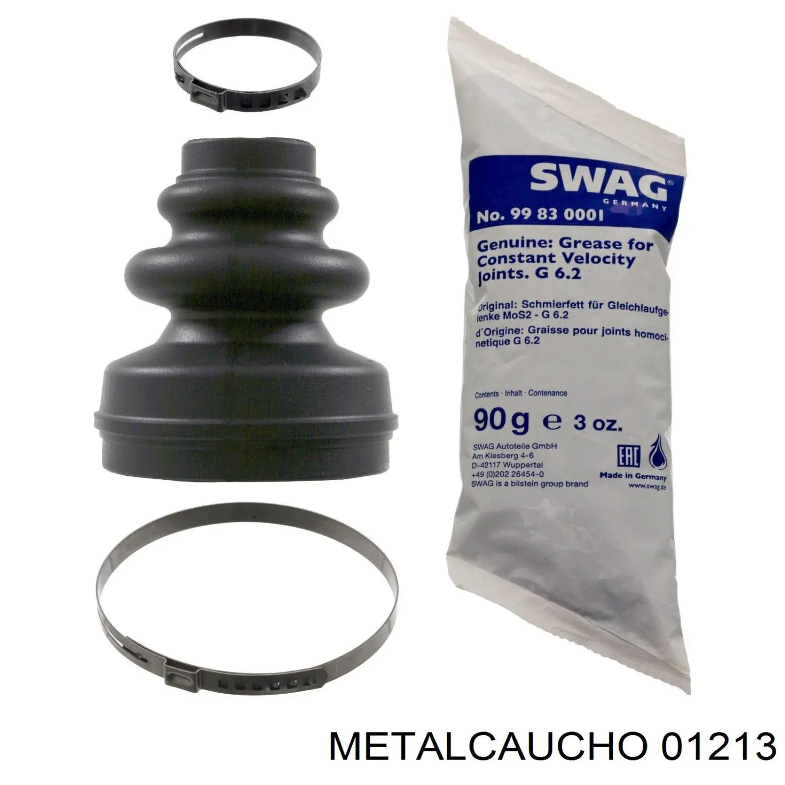 Compre 01213 Metalcaucho Bota de proteção interna de junta homocinética do semieixo dianteiro