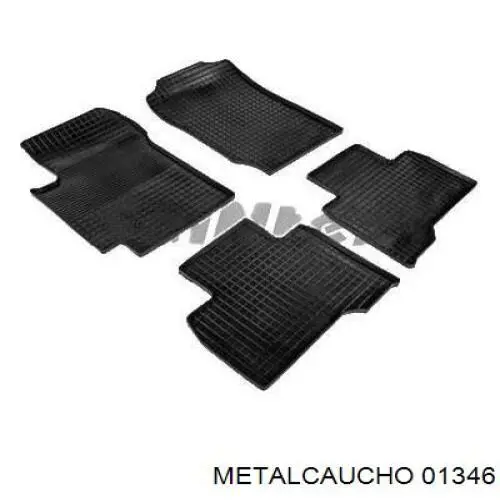 01346 Metalcaucho пыльник рулевого механизма (рейки левый)