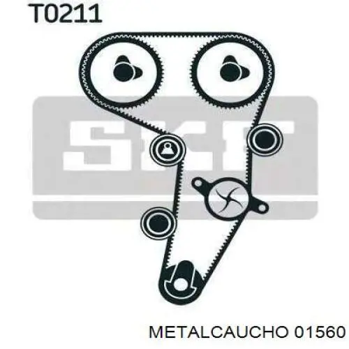 Пыльник ШРУСа передней полуоси внутренний левый 01560 Metalcaucho