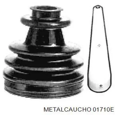 Пыльник ШРУСа наружный 01710E Metalcaucho