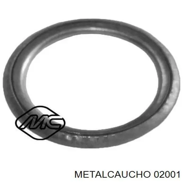 02001 Metalcaucho прокладка пробки поддона двигателя