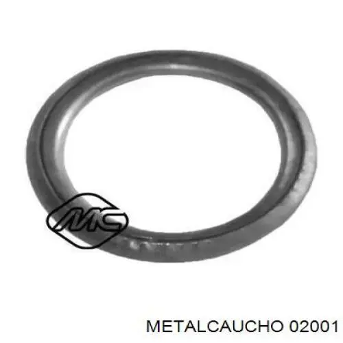 Прокладка пробки піддону двигуна 02001 Metalcaucho