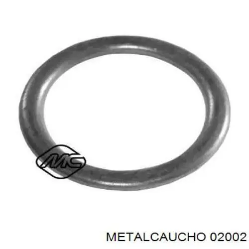02002 Metalcaucho vedante de rolha de panela de motor